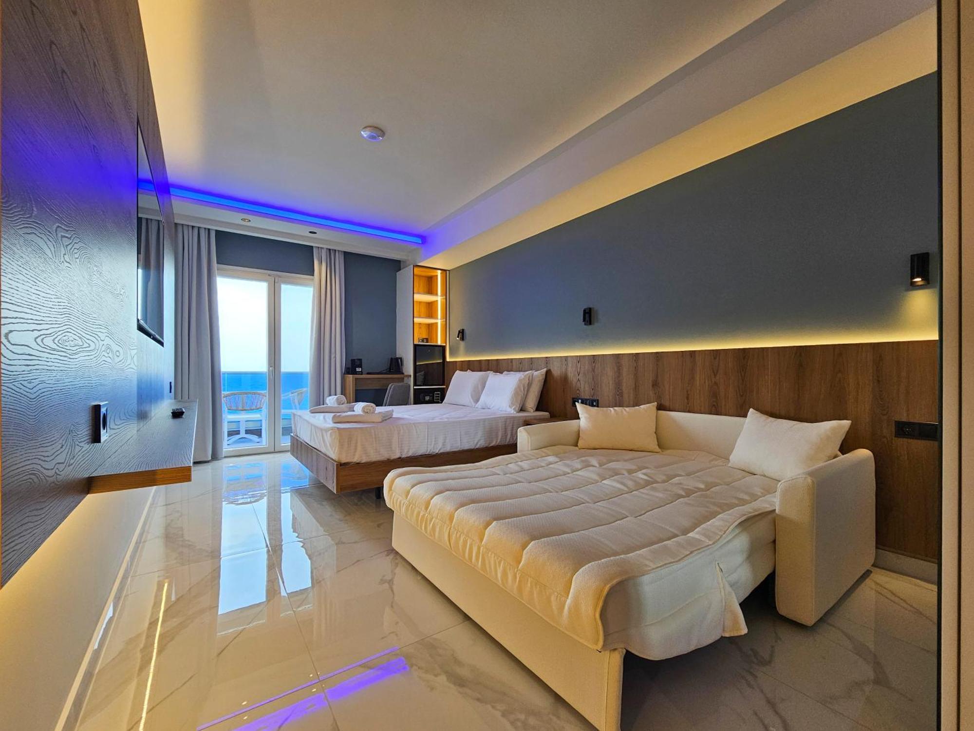 Akteon Girni Otel Paralía Dış mekan fotoğraf