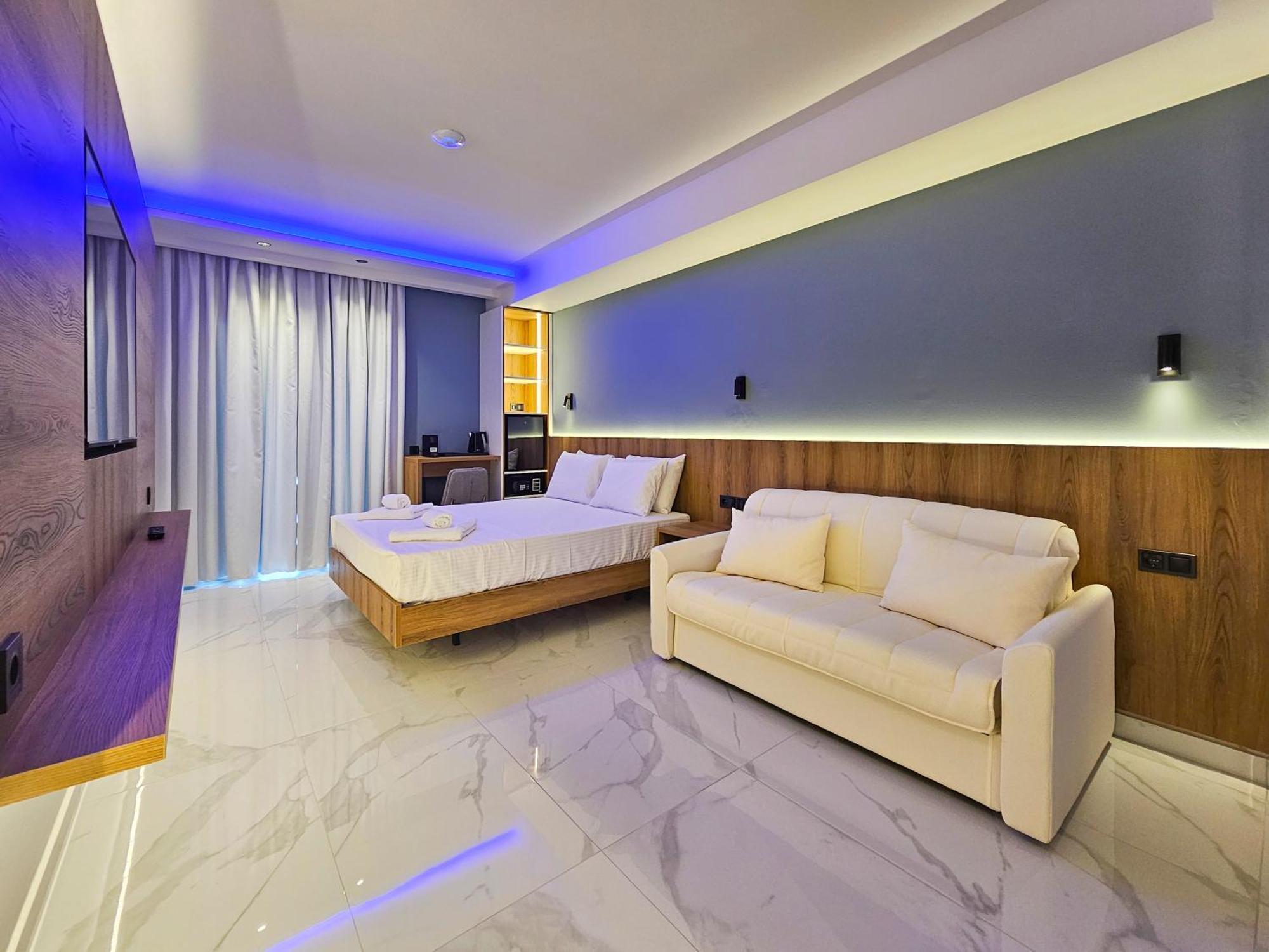 Akteon Girni Otel Paralía Dış mekan fotoğraf