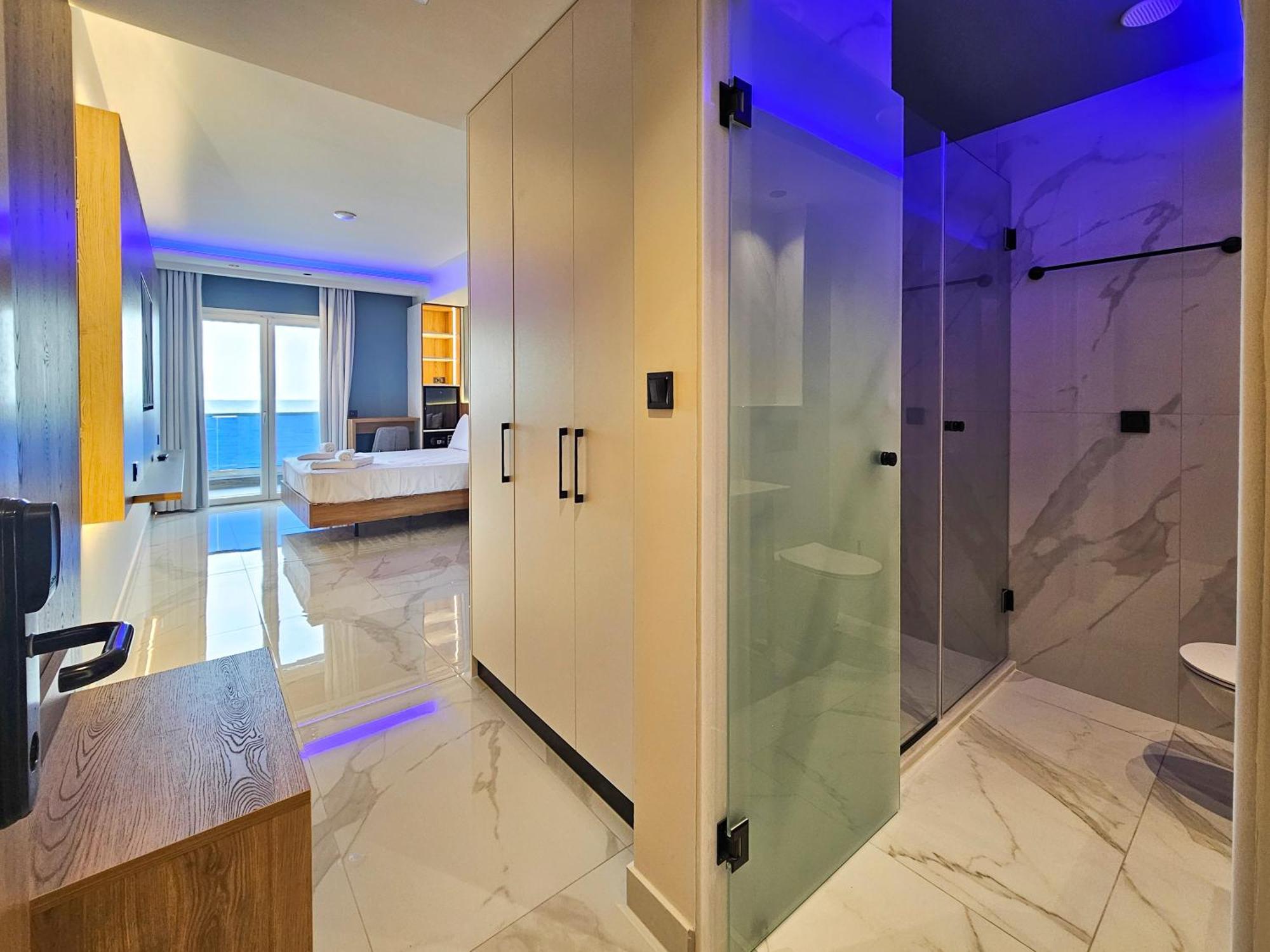 Akteon Girni Otel Paralía Dış mekan fotoğraf