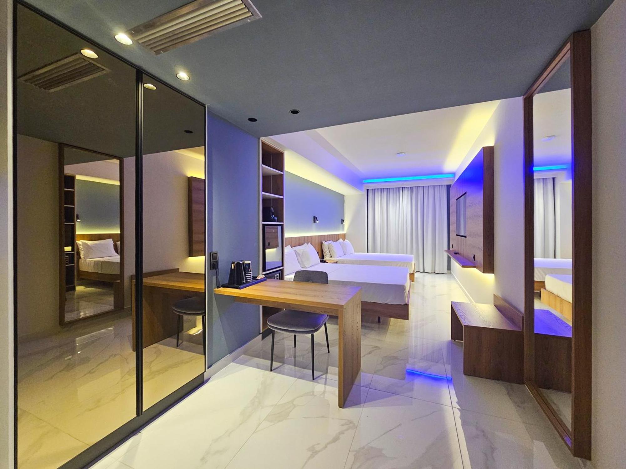 Akteon Girni Otel Paralía Dış mekan fotoğraf