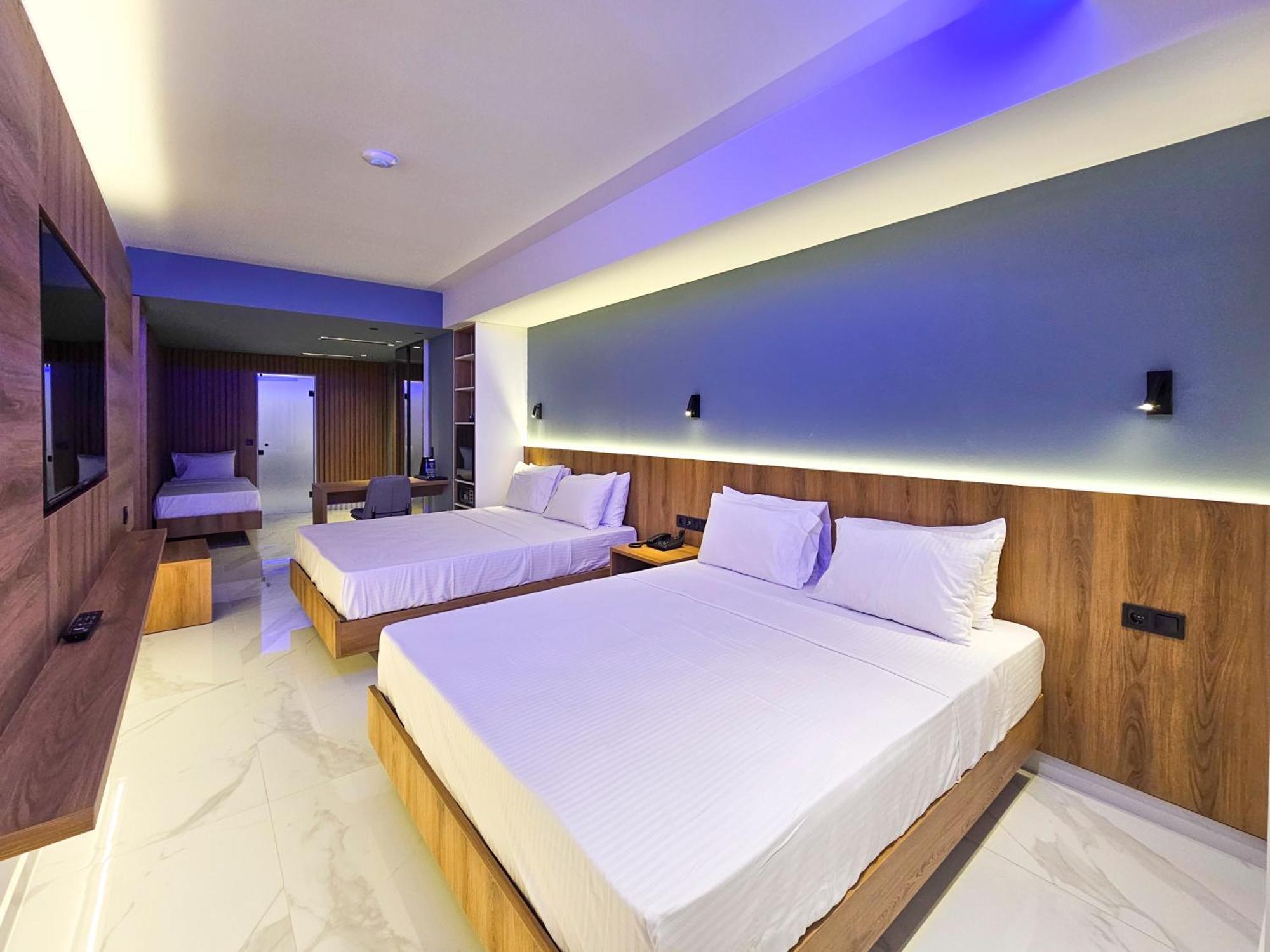 Akteon Girni Otel Paralía Dış mekan fotoğraf