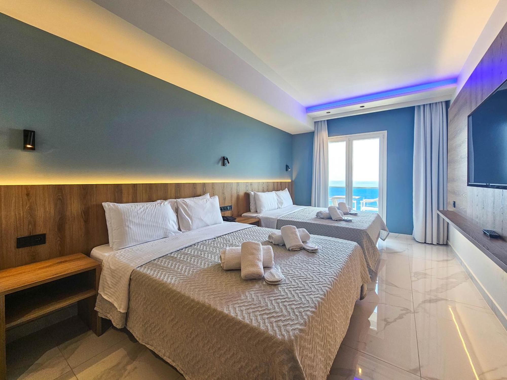 Akteon Girni Otel Paralía Dış mekan fotoğraf