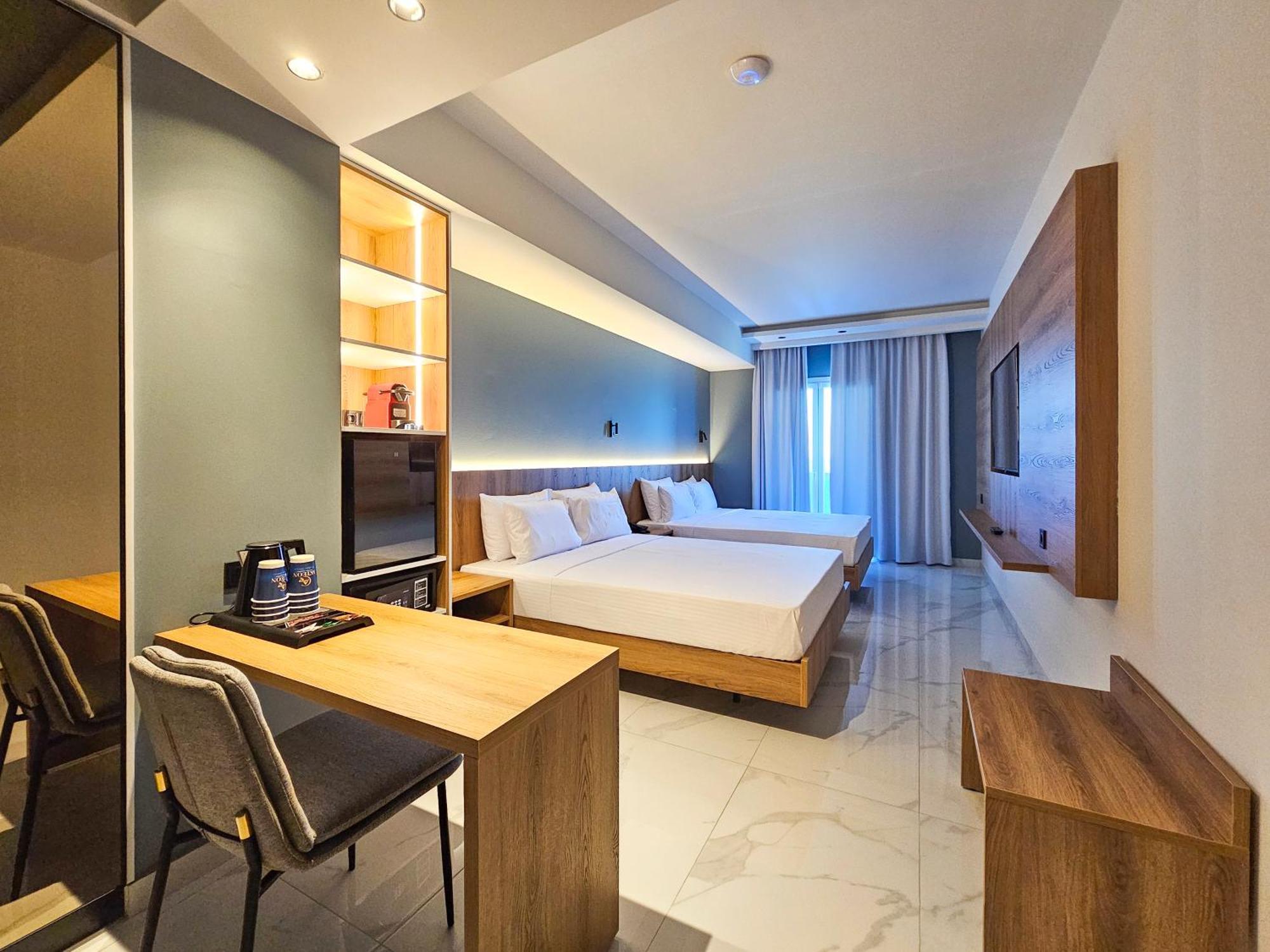 Akteon Girni Otel Paralía Dış mekan fotoğraf