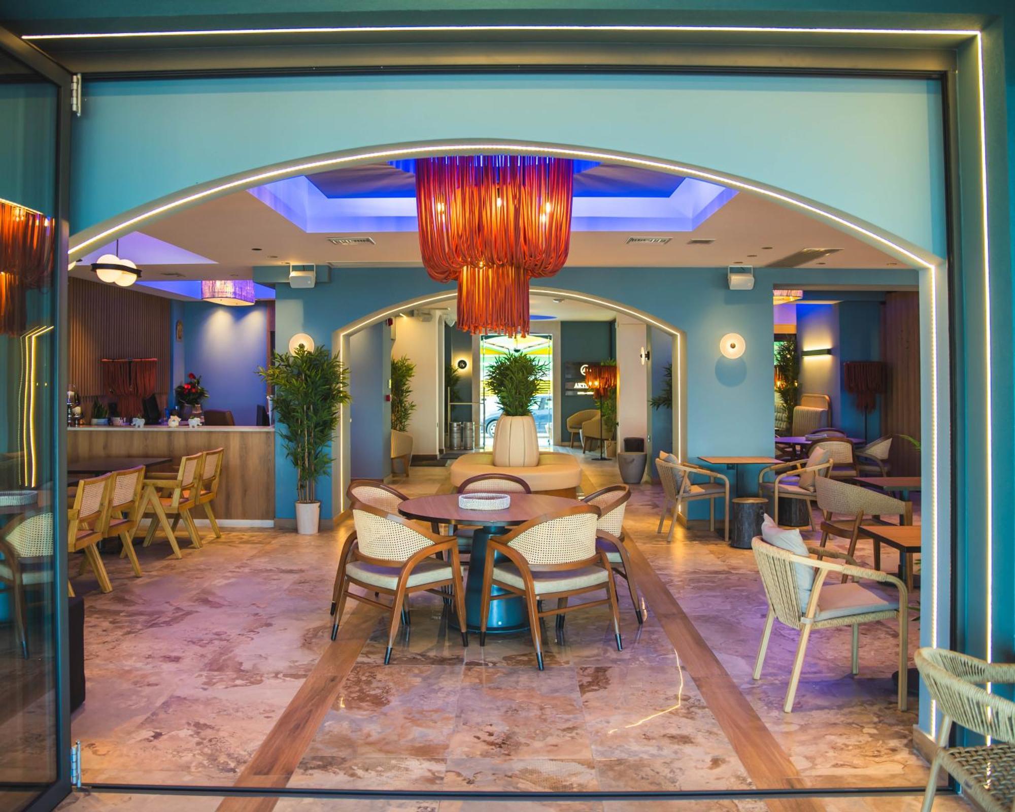 Akteon Girni Otel Paralía Dış mekan fotoğraf