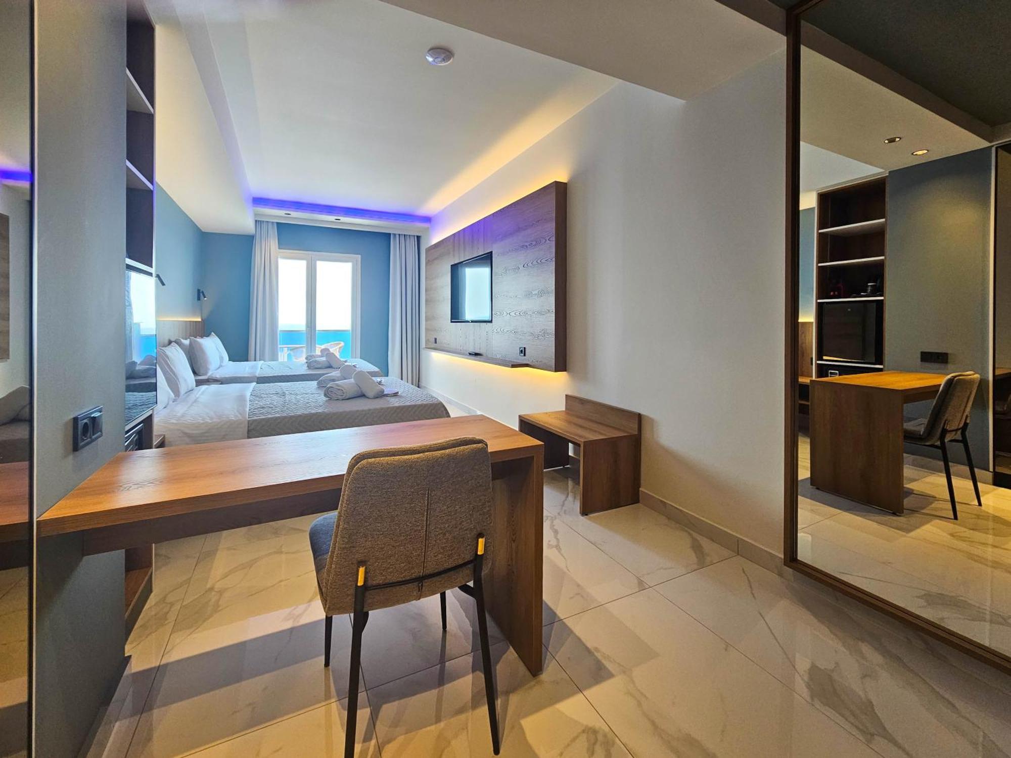 Akteon Girni Otel Paralía Dış mekan fotoğraf