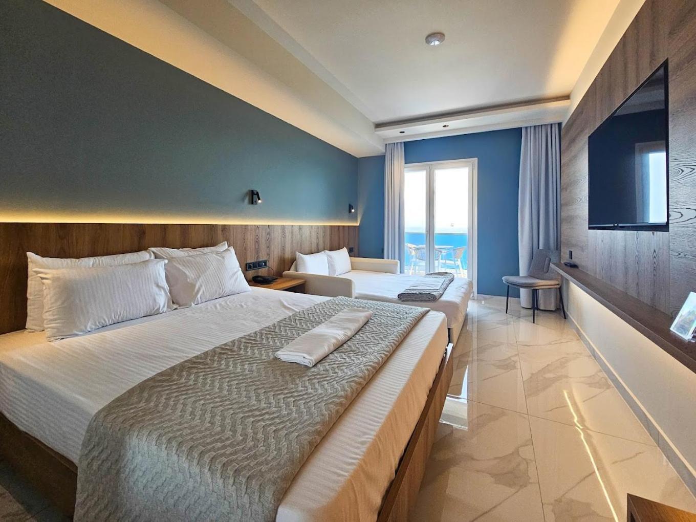 Akteon Girni Otel Paralía Dış mekan fotoğraf