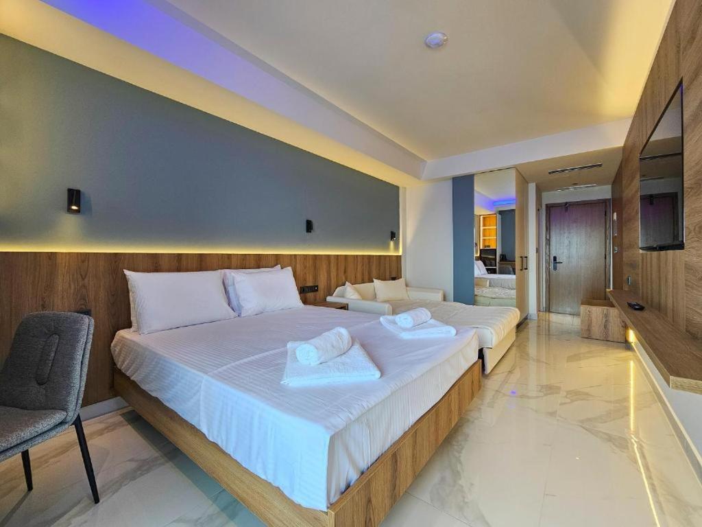 Akteon Girni Otel Paralía Dış mekan fotoğraf